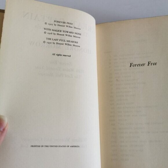 1950s Great Captain Lincoln Trilogy by Honoré Morrow HC Book w/DJ Honest Abe - Picture 4 of 9